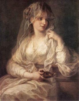 Portrait Of A Woman Dressed As Vestal Virgin Portrait Of A Woman Dressed As Vestal Virgin